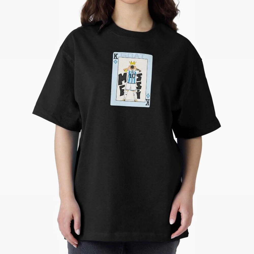 Deck of cards Messi Premium T-Shirt Capture FIFA World Cup 2026 Group Stage Spirit, Driven by Brazil, Neymar, Tournament Hype, Historic Matchups, Family Viewing Parties and Global Sports Pride; Ideal for Passionate Fans Who Love Underdog Stories,
