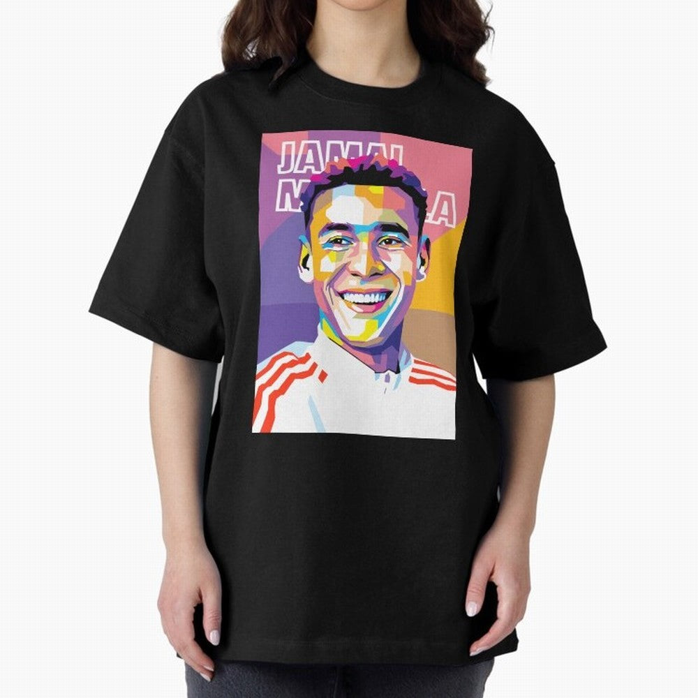 Jamal Musiala in WPAP Style Essential T-Shirt Celebrate the Road through the FIFA World Cup 2026 Journey through Mbappe Highlights, France Pride, Football History, Final Match Energy, Crowd Noise and Once in a Lifetime Moments; Ideal for Fans Who