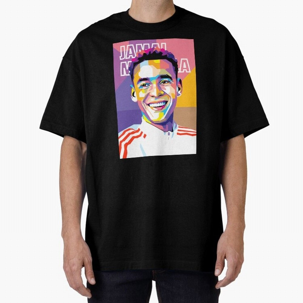 Jamal Musiala in WPAP Style Essential T-Shirt Celebrate the Road through the FIFA World Cup 2026 Journey through Mbappe Highlights, France Pride, Football History, Final Match Energy, Crowd Noise and Once in a Lifetime Moments; Ideal for Fans Who
