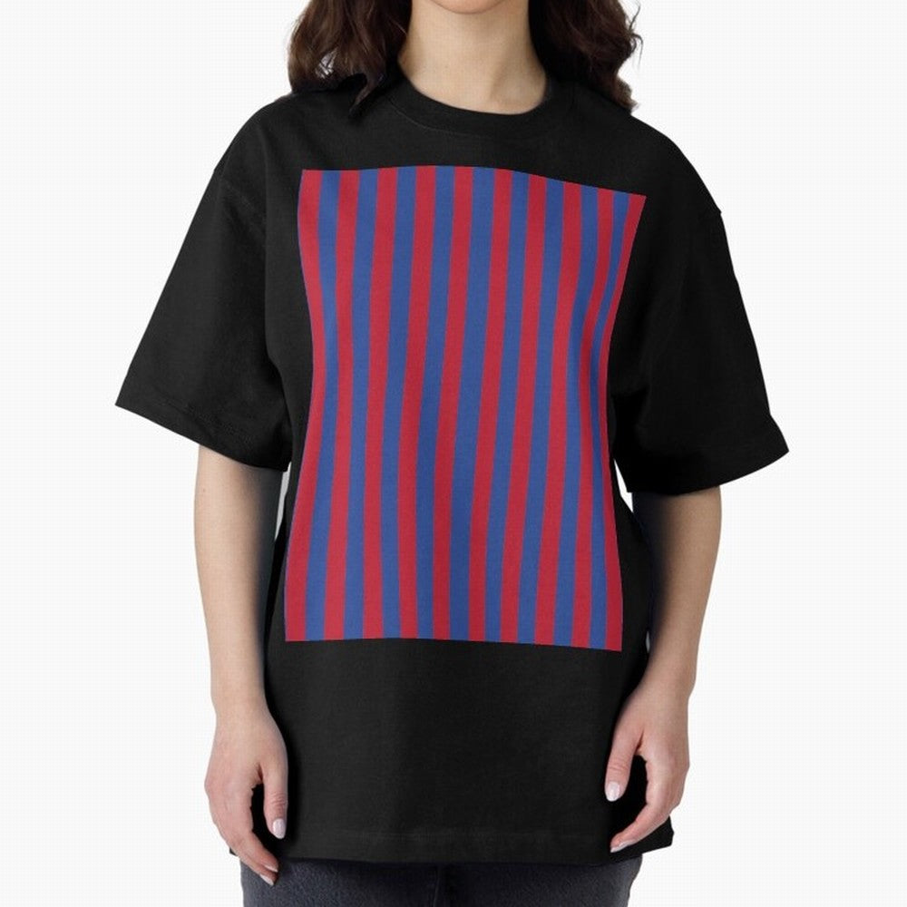 Red and blue stripes sports pattern Graphic T-Shirt Spotlight Match Day Hype around FIFA World Cup 2026 USA Canada Mexico, Cristiano Ronaldo, Haaland and CR7, Portugal, Spain and Germany, Game Day Rituals, Football Legends, Country Pride and the