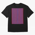 Red and blue stripes sports pattern Graphic T-Shirt Spotlight Match Day Hype around FIFA World Cup 2026 USA Canada Mexico, Cristiano Ronaldo, Haaland and CR7, Portugal, Spain and Germany, Game Day Rituals, Football Legends, Country Pride and the