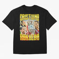 Cristiano Ronaldo CR7 SIUUU El Bicho Vintage Retro Design Premium T-Shirt Support the Legends of FIFA World Cup 2026 Spirit, Made for Argentina and Brazil, CR7, Champion Mindset, Group Stage Buzz, Knockout Tension and Passionate Fan Culture; Made