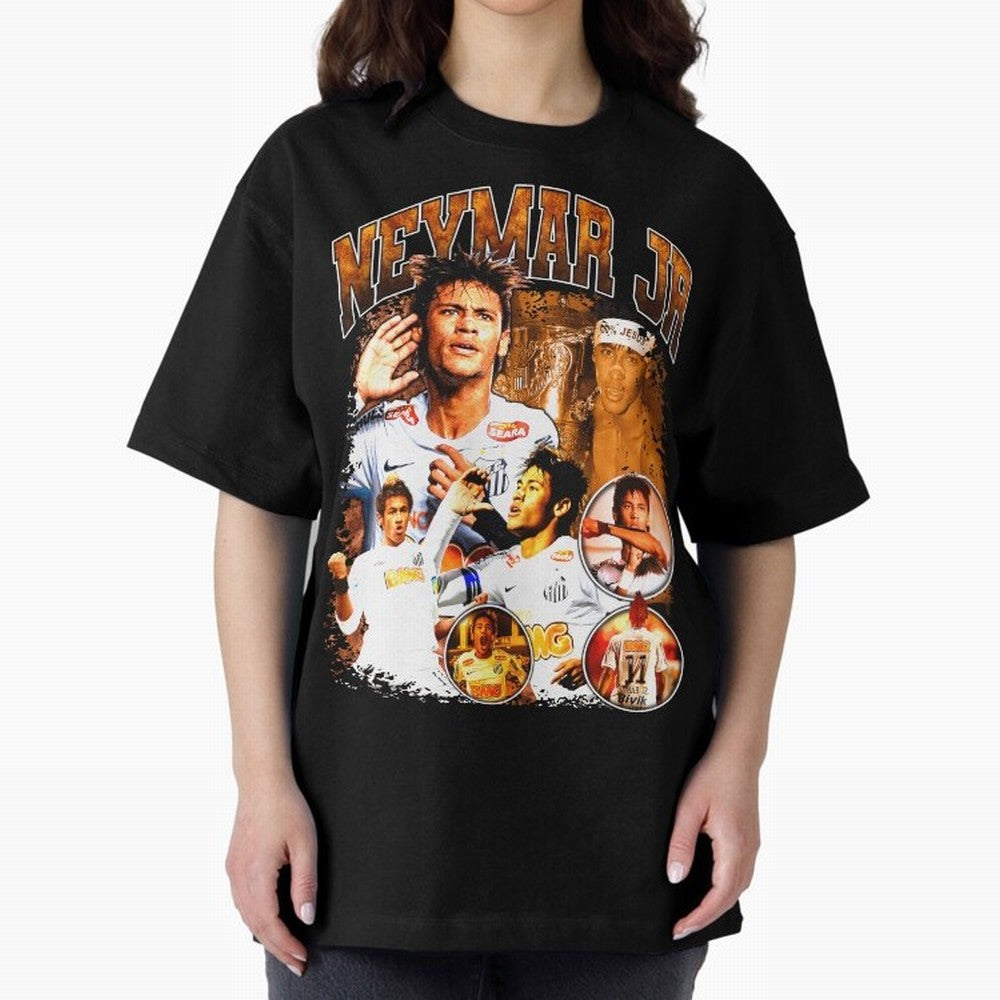 Neymar Jr Santos Vintage Retro Design Essential T-Shirt Make Game Day About FIFA World Cup 2026 Group Stage Connected to Cristiano Ronaldo, Haaland and CR7, France Energy, Fan Favorite Moments, National Team Passion, Big Match Drama and Soccer
