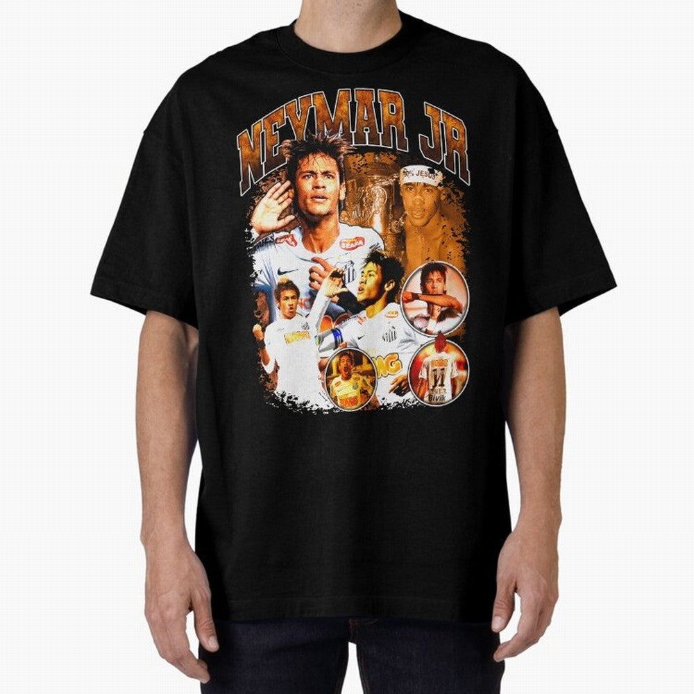 Neymar Jr Santos Vintage Retro Design Essential T-Shirt Make Game Day About FIFA World Cup 2026 Group Stage Connected to Cristiano Ronaldo, Haaland and CR7, France Energy, Fan Favorite Moments, National Team Passion, Big Match Drama and Soccer