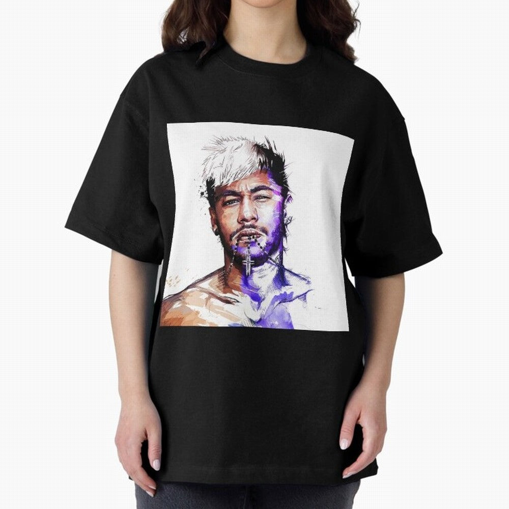 Neymar Style Oversized T-Shirt Celebrate Global Passion for Match Day Hype around FIFA World Cup 2026 Group Stage, Messi, CR7 and Mbappe, Germany, Classic Soccer Heritage, Championship Pressure, Fan Loyalty and International Pride; Perfect for