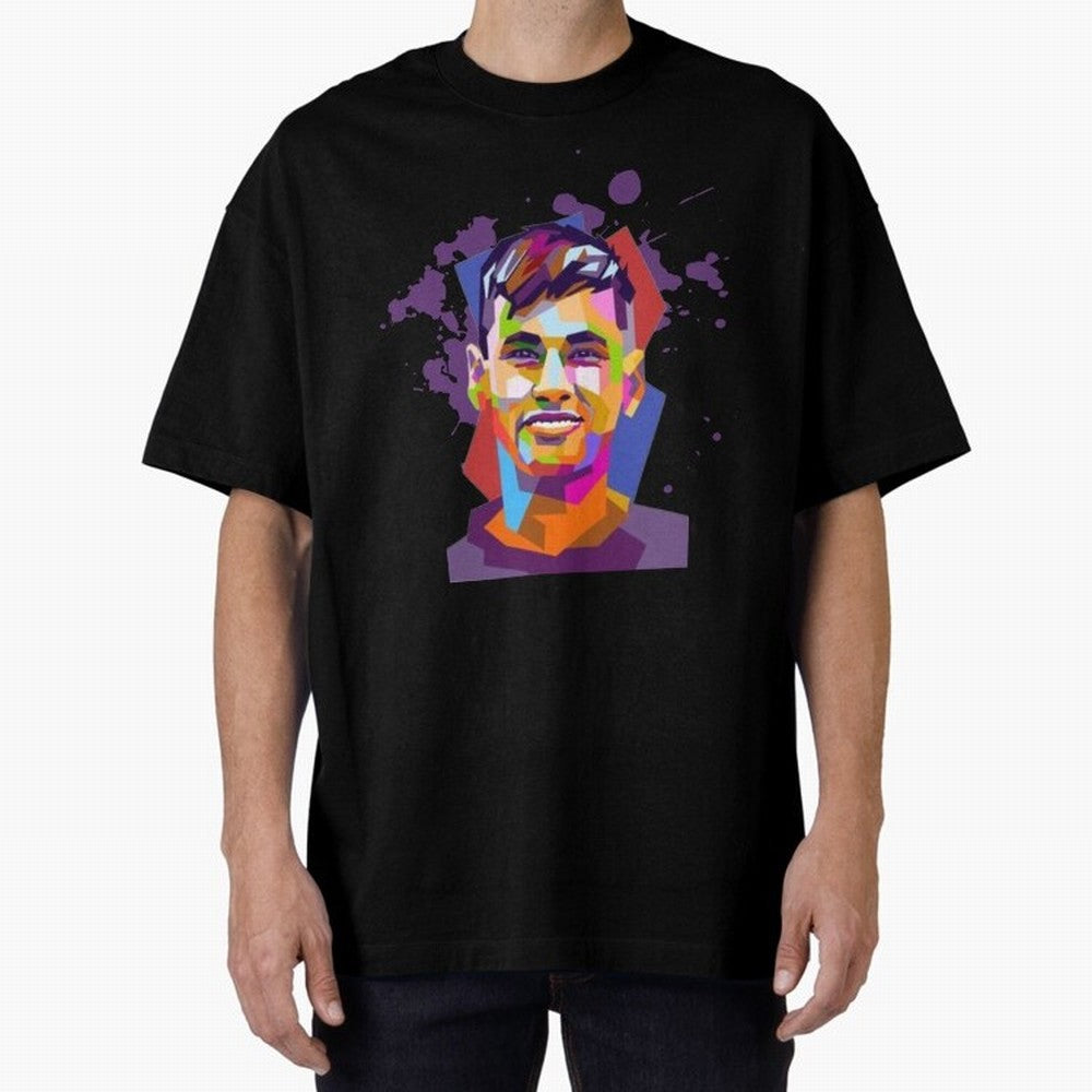 Neymar Design Oversized T-Shirt Feel International Energy from the FIFA World Cup 2026 Journey through Messi, Neymar and Mbappe Highlights, France Pride, Goal Celebration Energy, Supporter Heritage, Football Icons and Worldwide Tournament Joy; Made