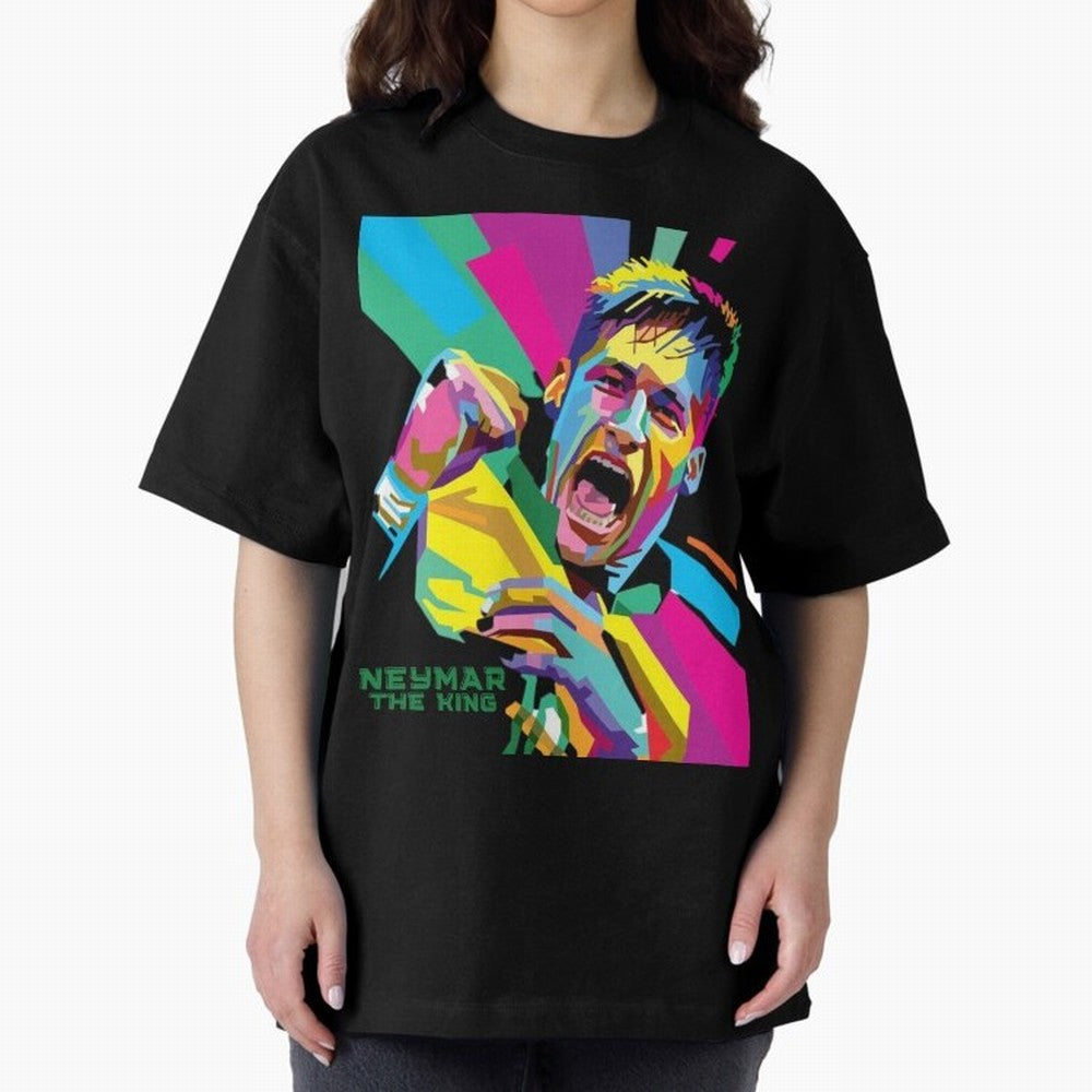 Neymar The King Design Classic T-Shirt Feel the Roar of the FIFA World Cup 2026 USA Canada Mexico Journey through Messi Highlights, Argentina and Brazil Pride, Stadium Memories, Football Loyalty, International Chants and Championship Tradition;