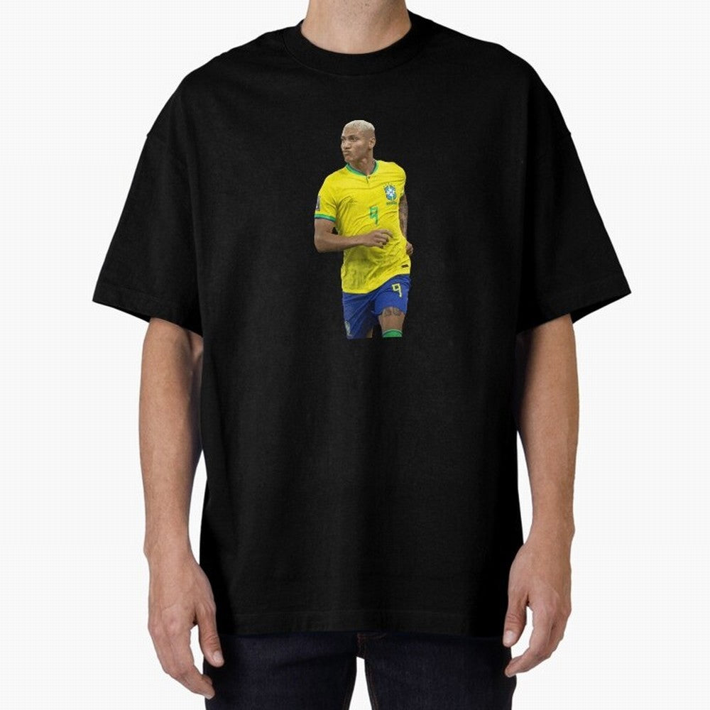 Richarlison Classic T-Shirt Follow Match Day Hype around FIFA World Cup 2026 USA Canada Mexico, Cristiano Ronaldo, Brazil, Tournament Hype, Historic Matchups, Family Viewing Parties and Global Sports Pride; Ideal for Passionate Fans Who Love