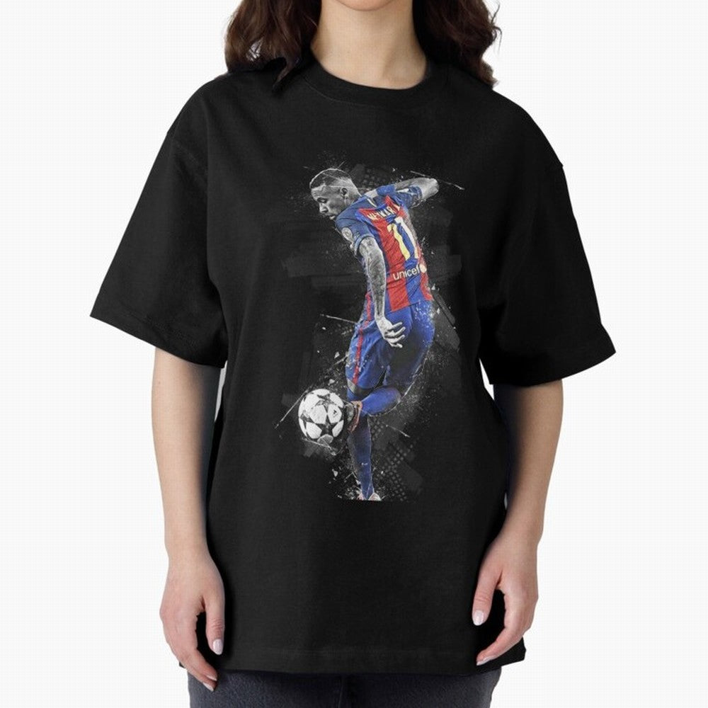 Neymar Neymar Jr Oversized T-Shirt Fuel Your Fan Pride for Match Day Hype around FIFA World Cup 2026, Haaland and Mbappe, England and Germany, Football Festival Excitement, Trophy Ambitions, Country Rivalries and Star Player Buzz; Built for