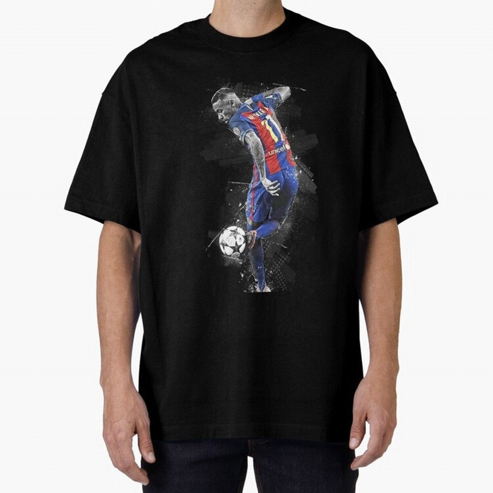 Neymar Neymar Jr Oversized T-Shirt Fuel Your Fan Pride for Match Day Hype around FIFA World Cup 2026, Haaland and Mbappe, England and Germany, Football Festival Excitement, Trophy Ambitions, Country Rivalries and Star Player Buzz; Built for
