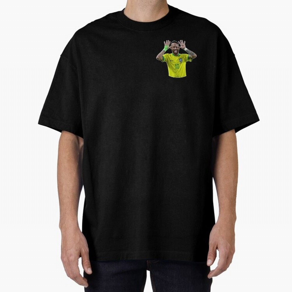 Neymar Oversized T-Shirt Keep Football History Alive during the FIFA World Cup 2026 Journey through CR7 Highlights, Argentina and Brazil Pride, Game Day Rituals, Football Legends, Country Pride and the Road to the Final; Ideal for Fans Who Follow