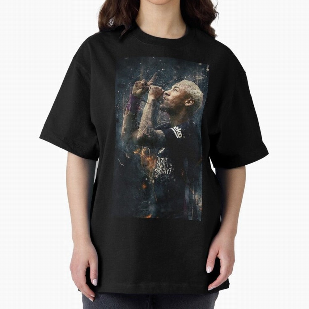 Illustration Neymar Design Classic T-Shirt Capture Global Football Passion for FIFA World Cup 2026, Made for Mbappe and Neymar, Spain, Tournament Hype, Historic Matchups, Family Viewing Parties and Global Sports Pride; Great for Supporters Who Love