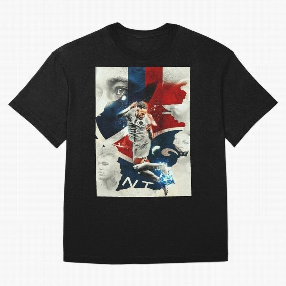 Neymar Art Wallpaper Classic T-Shirt Support the Legends of FIFA World Cup 2026 Driven by Messi, Neymar and Mbappe, Spain Energy, Classic Soccer Heritage, Championship Pressure, Fan Loyalty and International Pride; Built for Supporters Chasing