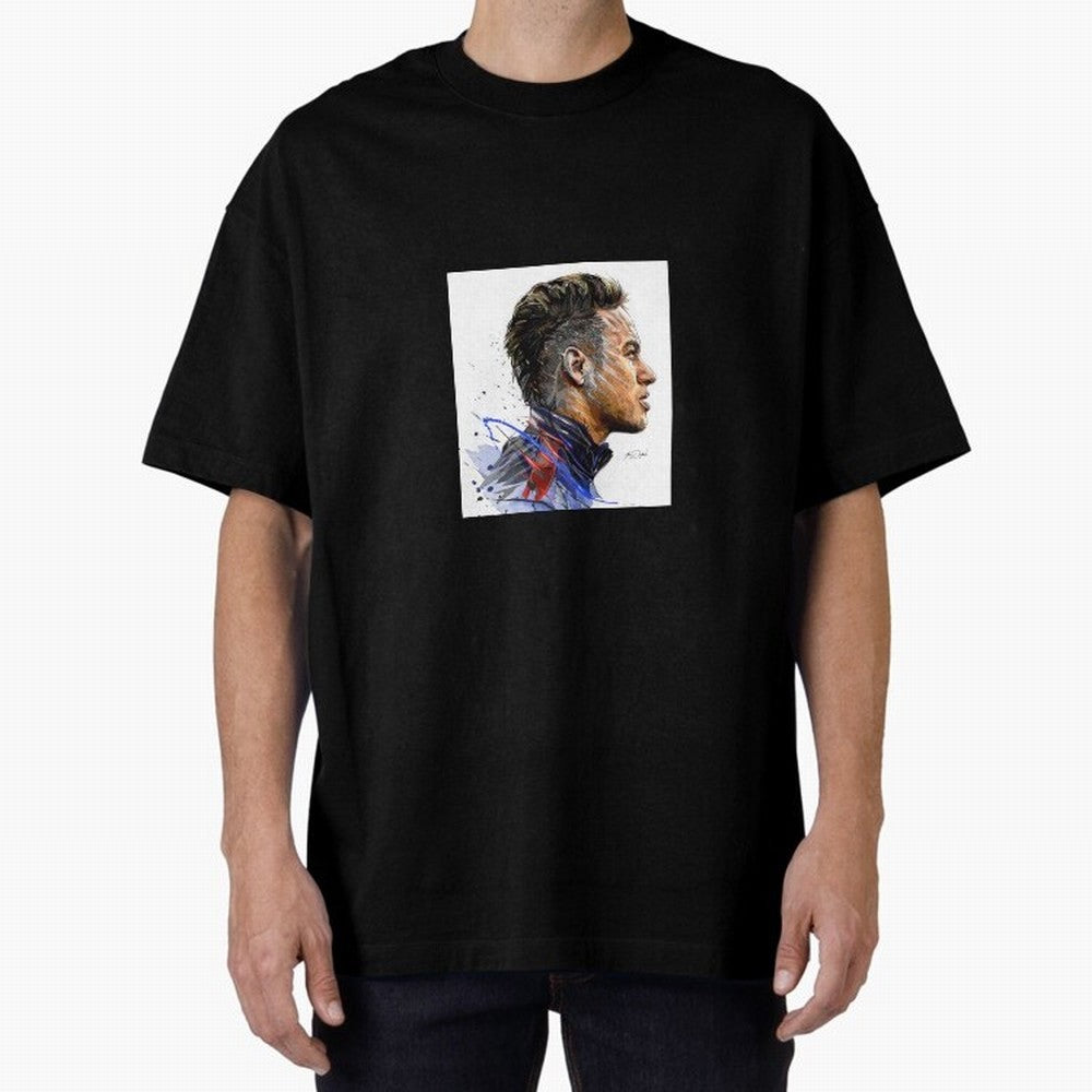 Neymar JR Art Classic T-Shirt Show Fan Pride Across FIFA World Cup 2026 for Fans of Messi and Cristiano Ronaldo and Brazil, Bringing Classic Soccer Heritage, Championship Pressure, Fan Loyalty and International Pride; Ideal for Fans Who Follow