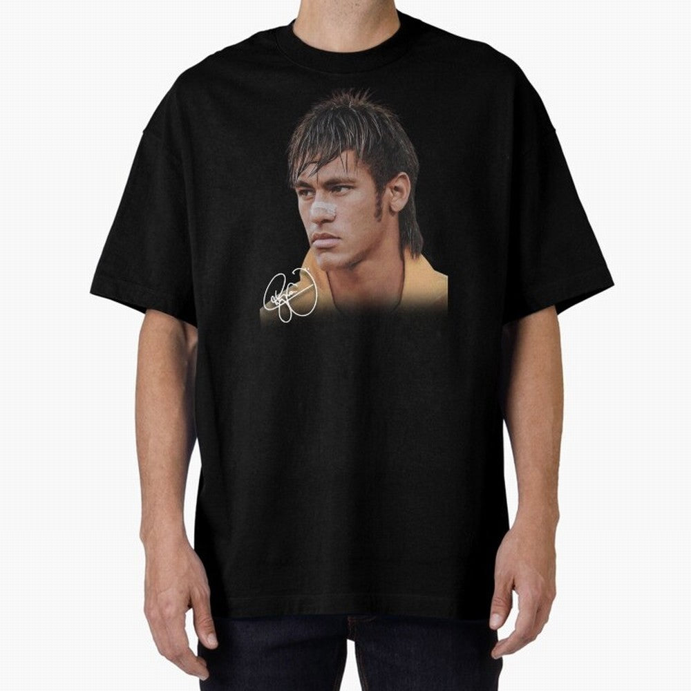 Young Neymar Jr T-Shirt | Big Face Young Neymar Classic T-Shirt Enjoy the Biggest Football Party of FIFA World Cup 2026 Highlighting Mbappe, Brazil Energy, Goal Celebration Energy, Supporter Heritage, Football Icons and Worldwide Tournament Joy;