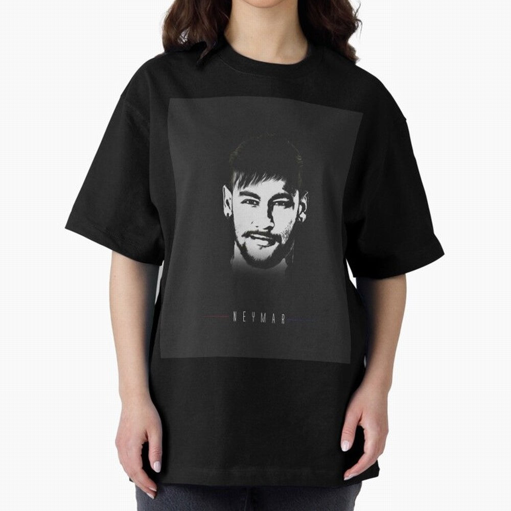 Designs by Neymar Illustration Classic T-Shirt Celebrate Supporters United by Match Day Hype around FIFA World Cup 2026, Mbappe, Argentina, Soccer Culture, Superstar Moments, National Team Dreams and Competitive Fire; Great for Supporters Who Love