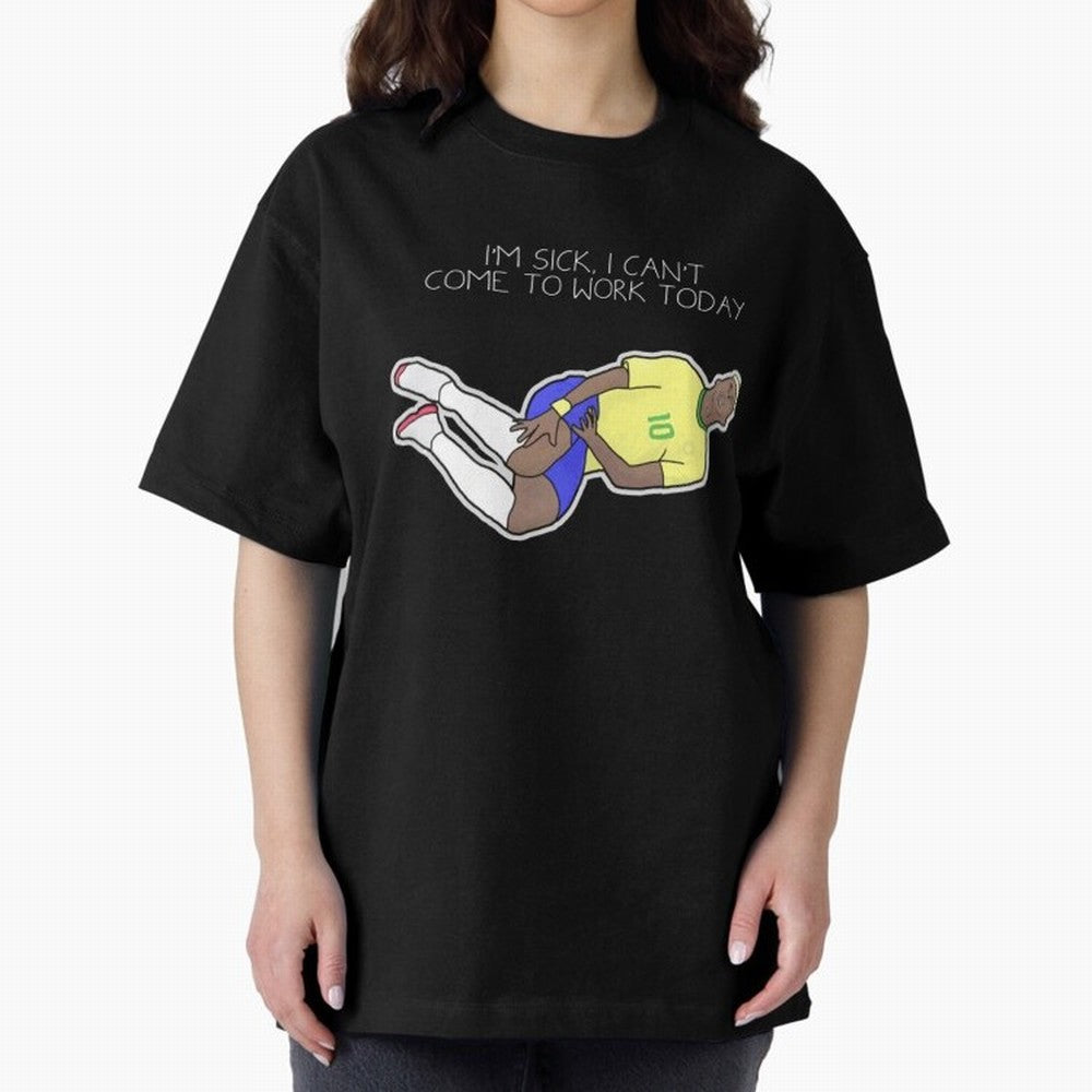 Neymar Neymar Jr rolling Oversized T-Shirt Follow the Road to FIFA World Cup 2026 Group Stage for Fans of Mbappe and Portugal, Spain and Germany, Bringing Worldwide Fan Energy, Dramatic Goals, Stadium Lights and Championship Celebrations; Perfect