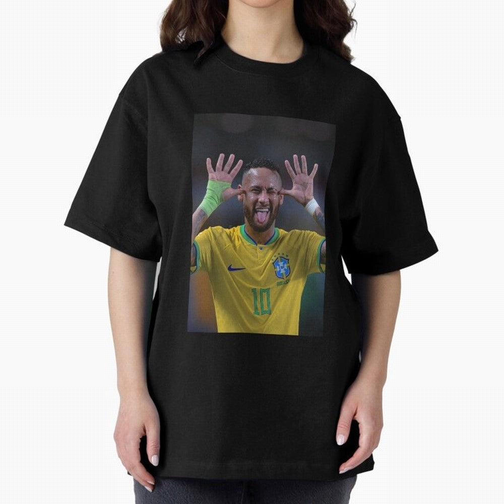 Neymar Jr Classic T-Shirt Celebrate Unforgettable Nights in Match Day Hype around FIFA World Cup 2026 Group Stage, Mbappe, England and Germany, Vintage Soccer Flavor, Modern Football Stars, National Flags and Final Night Emotion; Perfect for People