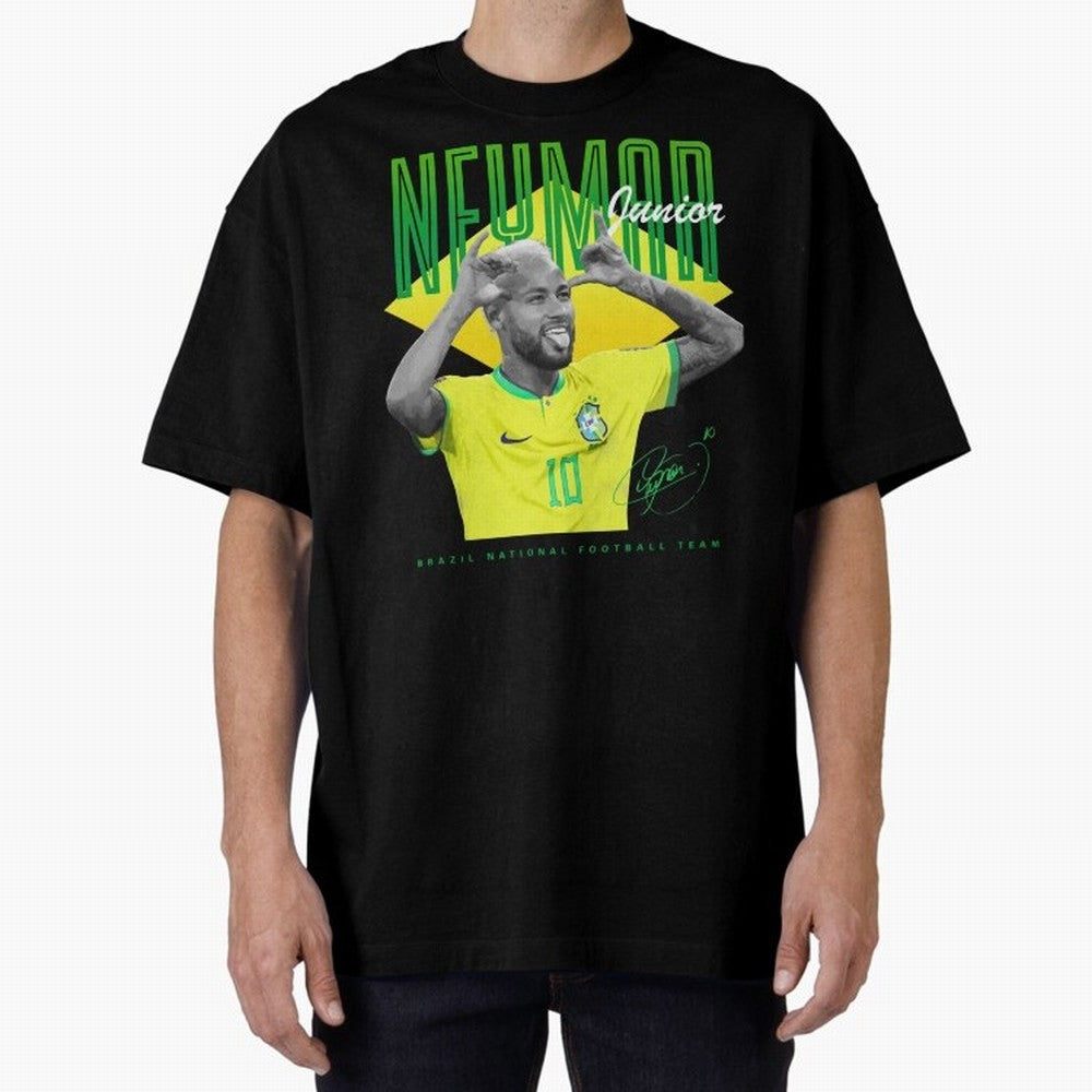 Neymar Jr. Oversized T-Shirt Mark FIFA World Cup 2026 Group Stage for Fans of Mbappe and Argentina, France and Brazil, Bringing Champion Mindset, Group Stage Buzz, Knockout Tension and Passionate Fan Culture; Made for Collectors Who Enjoy Iconic