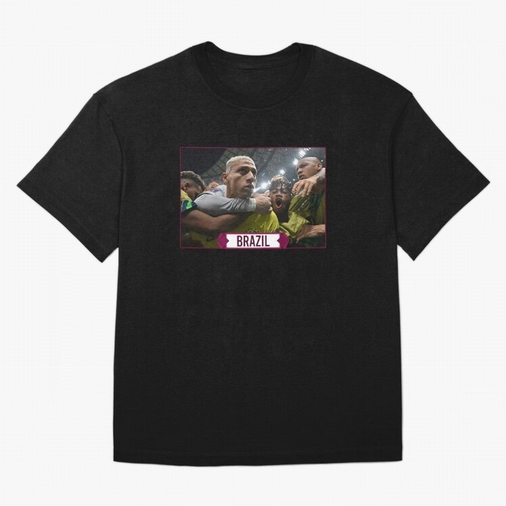 Brazil World Cup Oversized T-Shirt Celebrate Soccer Greatness during FIFA World Cup 2026 USA Canada Mexico Spirit, Inspired by England, Messi, CR7 and Mbappe, Stadium Chants, National Pride, Trophy Dreams and Unforgettable Football Memories;
