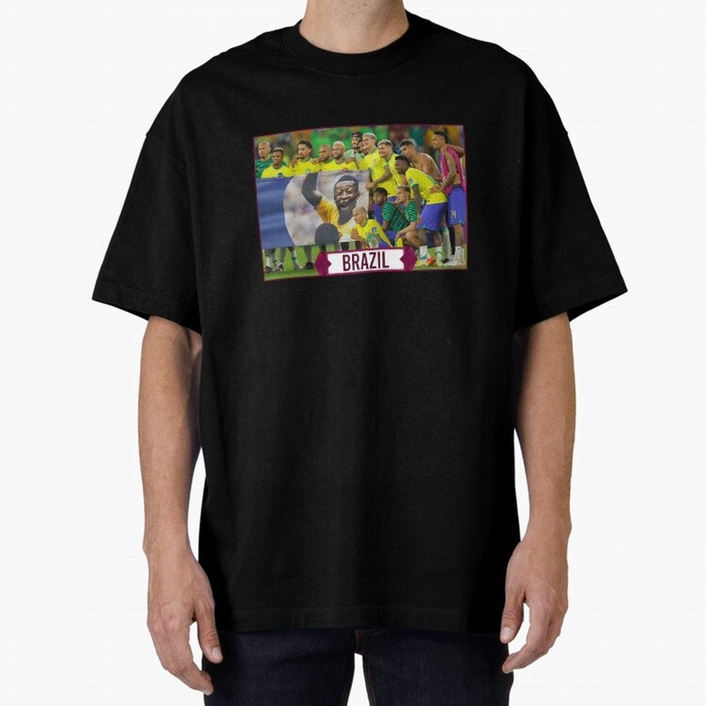 Brazil World Cup Classic T-Shirt Show Up for the Glory of FIFA World Cup 2026 USA Canada Mexico for Fans of Messi and Cristiano Ronaldo and Portugal, Bringing Football Passion, Legendary Performances, Festival Vibes and Supporter Community; Great