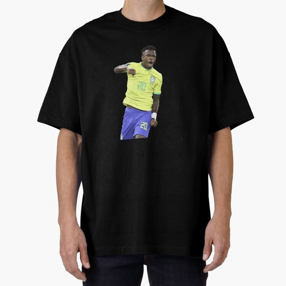 Vinicius Junior Classic T-Shirt Refresh Global Football Passion for FIFA World Cup 2026 USA Canada Mexico, Made for Messi, CR7 and Mbappe, Brazil, Champion Mindset, Group Stage Buzz, Knockout Tension and Passionate Fan Culture; Ideal for Passionate