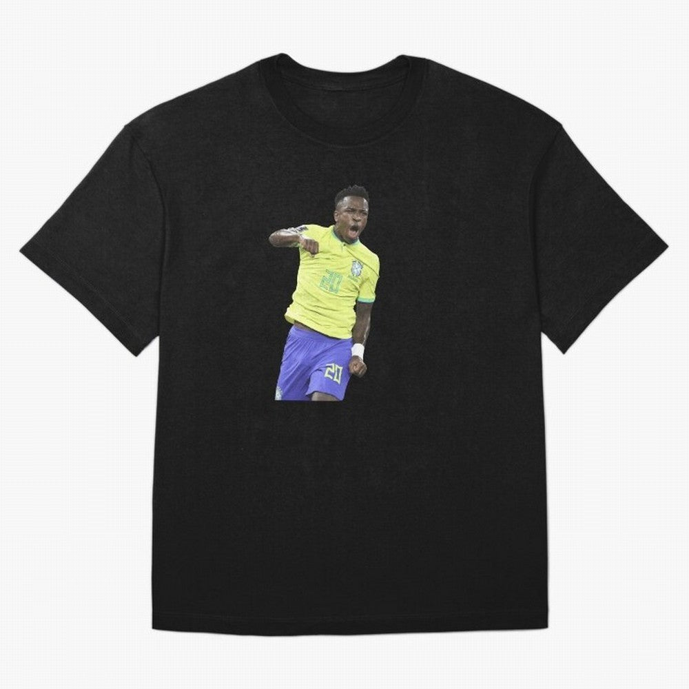 Vinicius Junior Classic T-Shirt Refresh Global Football Passion for FIFA World Cup 2026 USA Canada Mexico, Made for Messi, CR7 and Mbappe, Brazil, Champion Mindset, Group Stage Buzz, Knockout Tension and Passionate Fan Culture; Ideal for Passionate