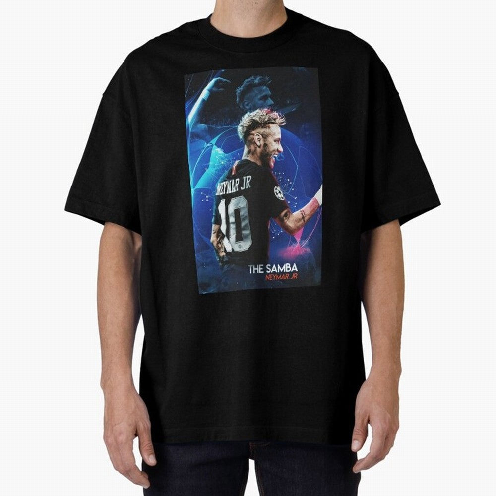 Neymar Junior | Perfect Gift #w44 Oversized T-Shirt Embrace Match Day Hype around FIFA World Cup 2026 USA Canada Mexico, Messi, Neymar and Mbappe, Portugal, Sports Nostalgia, International Competition, Famous Players and Unforgettable Victories;