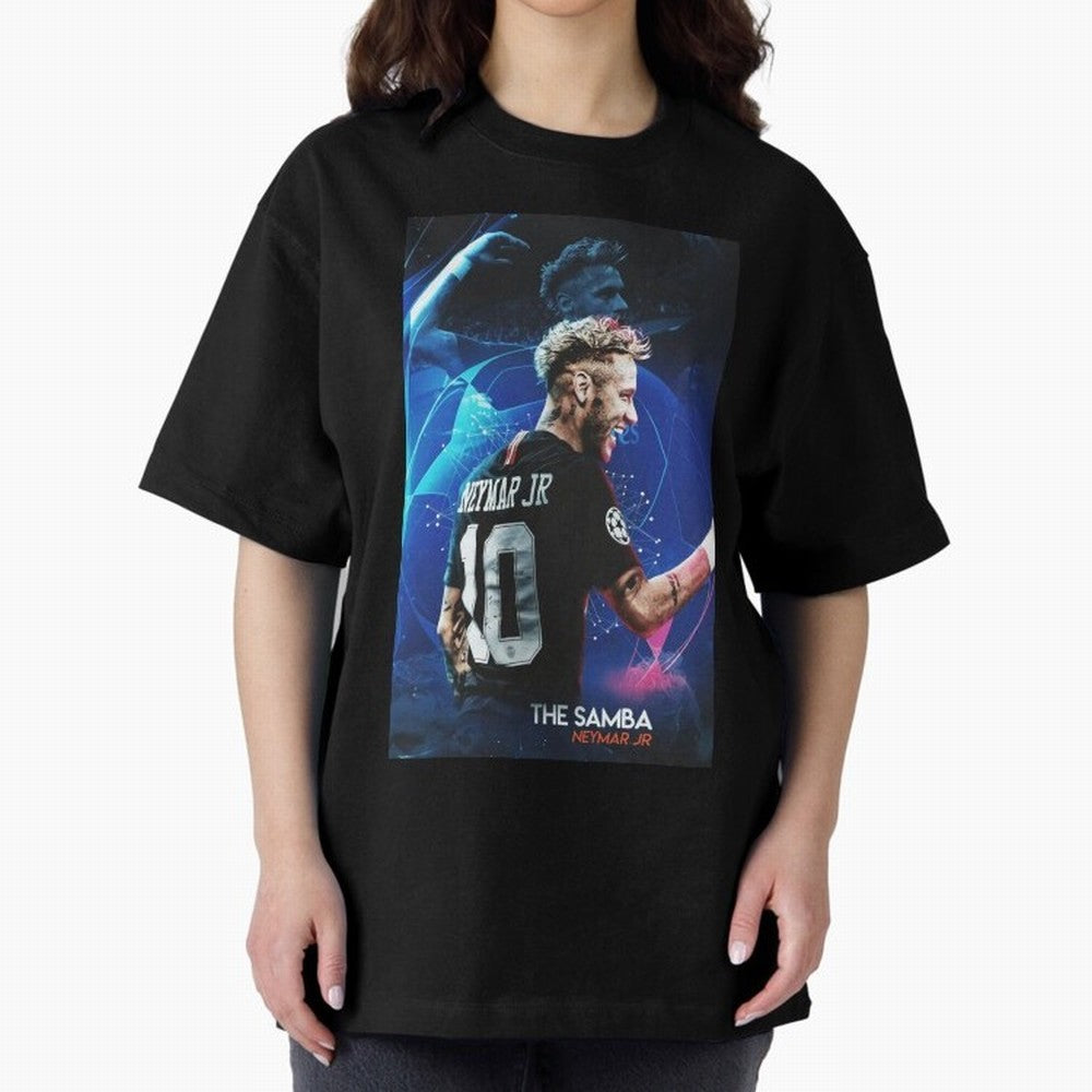 Neymar Junior | Perfect Gift #w44 Oversized T-Shirt Embrace Match Day Hype around FIFA World Cup 2026 USA Canada Mexico, Messi, Neymar and Mbappe, Portugal, Sports Nostalgia, International Competition, Famous Players and Unforgettable Victories;