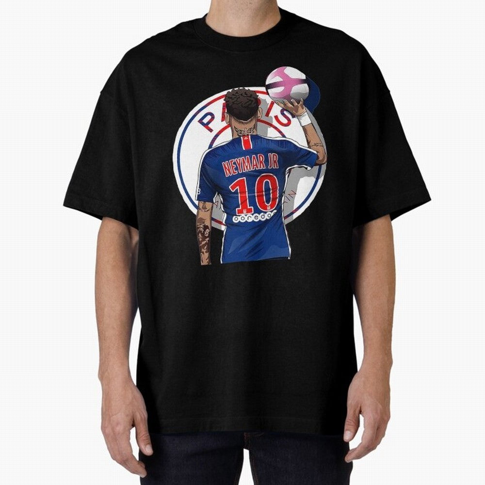 Art Neymar Illustration Classic T-Shirt Honor the Football Icons of FIFA World Cup 2026 Group Stage Spirit, Filled with England and Germany, Haaland and Mbappe, Fan Favorite Moments, National Team Passion, Big Match Drama and Soccer History; Great