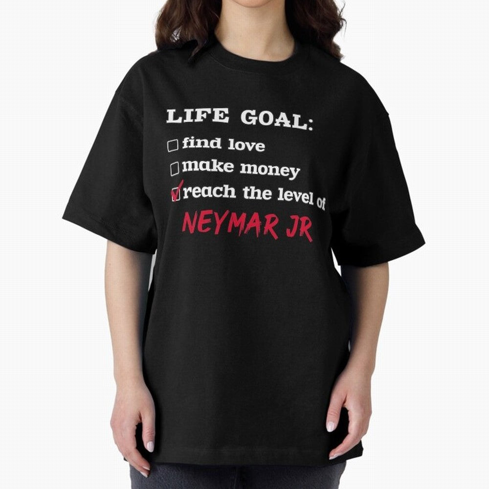 Life goal Neymar Jr Classic T-Shirt Step into Match Day Hype around FIFA World Cup 2026 USA Canada Mexico, Mbappe and Neymar, Argentina, France and Brazil, Football Festival Excitement, Trophy Ambitions, Country Rivalries and Star Player Buzz;