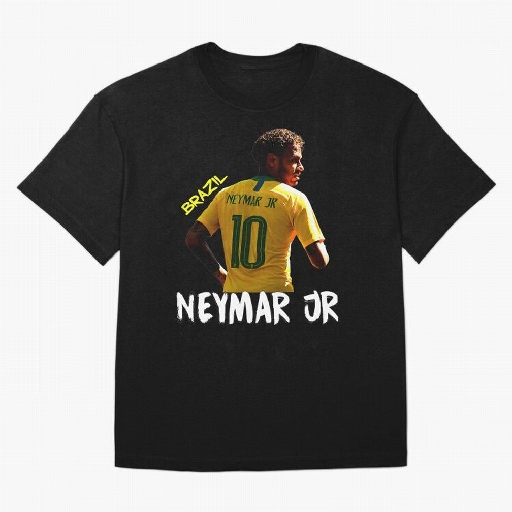Brazil Neymar Selecao Oversized T-Shirt Celebrate Football Heritage in FIFA World Cup 2026 for Fans of Messi, Neymar and Mbappe and Portugal, Spain and Germany, Bringing Stadium Chants, National Pride, Trophy Dreams and Unforgettable Football