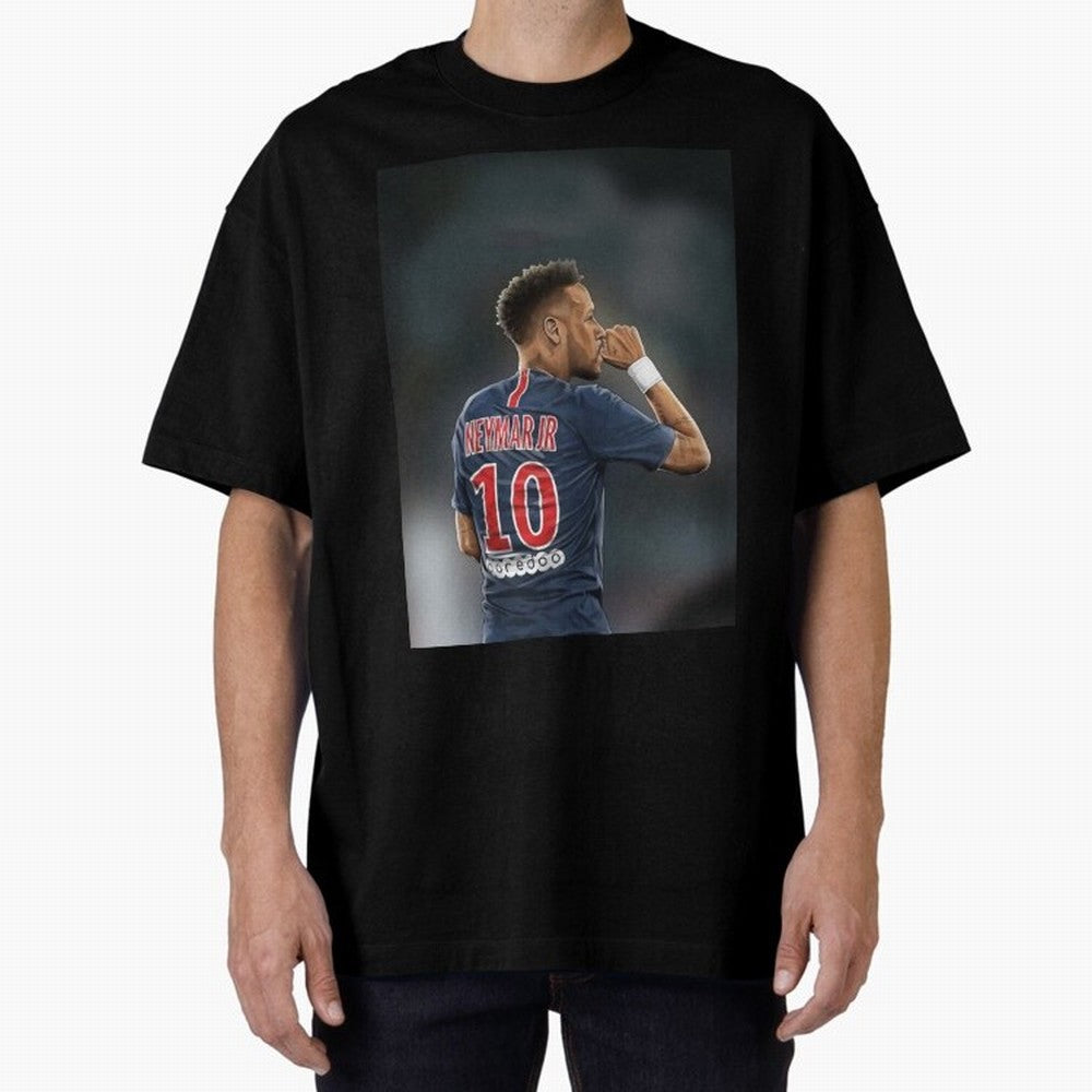 Neymar Junior | Perfect Gift #i13 Oversized T-Shirt Show Passion for the Stars of FIFA World Cup 2026 USA Canada Mexico Spirit, Connected to Argentina, France and Brazil, Neymar, Haaland and Cristiano Ronaldo, Global Supporter Spirit, Legendary