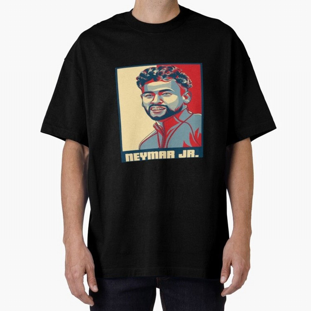 neymar jr al nassr Oversized T-Shirt Celebrate the FIFA World Cup 2026 USA Canada Mexico Journey through Messi, Neymar and Mbappe Highlights, Argentina, France and Brazil Pride, Fan Favorite Moments, National Team Passion, Big Match Drama and