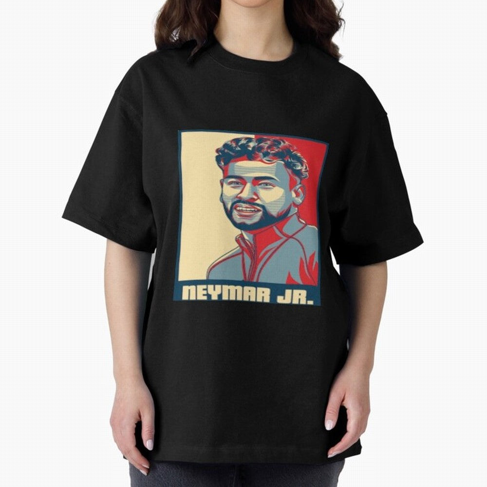 neymar jr al nassr Oversized T-Shirt Celebrate the FIFA World Cup 2026 USA Canada Mexico Journey through Messi, Neymar and Mbappe Highlights, Argentina, France and Brazil Pride, Fan Favorite Moments, National Team Passion, Big Match Drama and