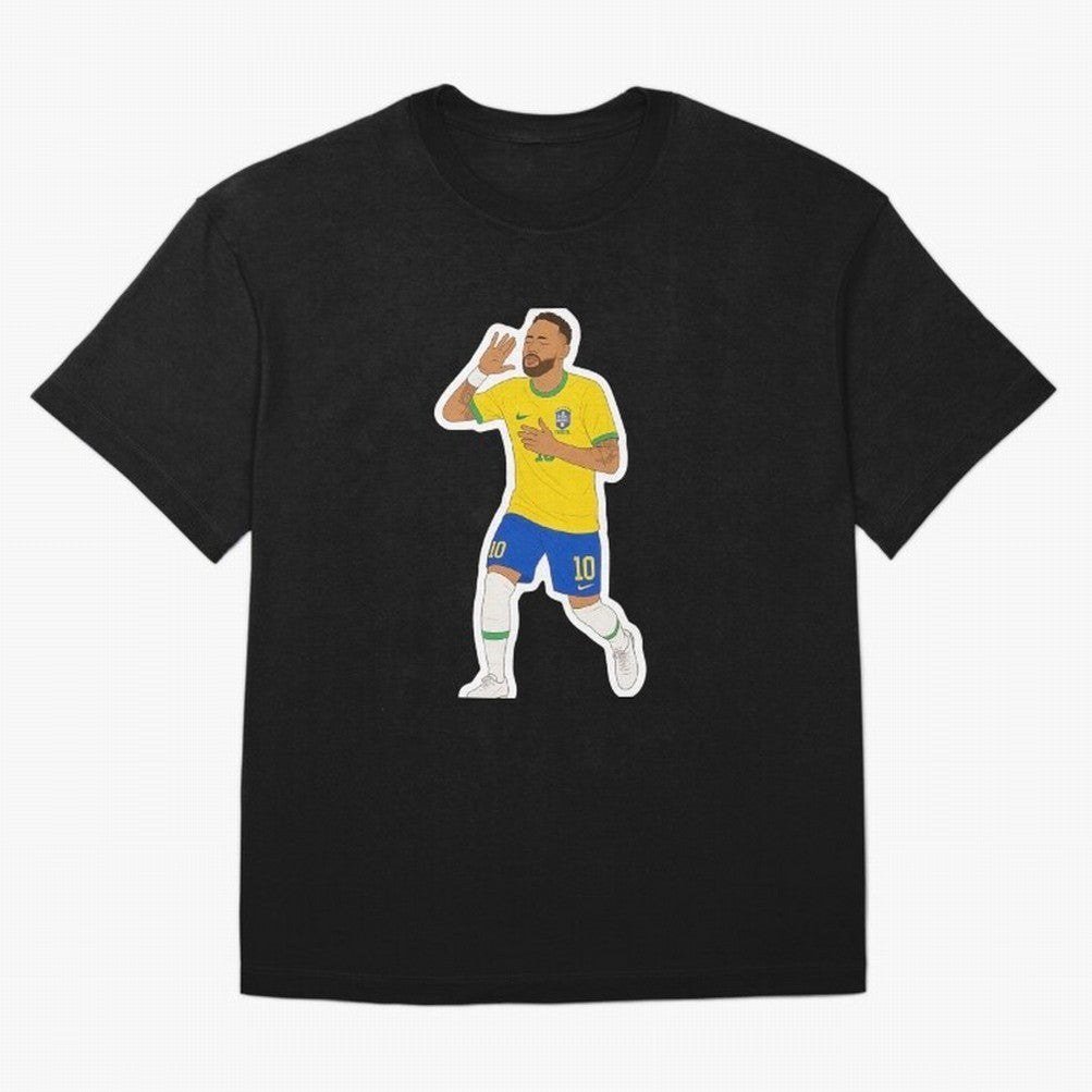 Neymar Jr Oversized T-Shirt Feel FIFA World Cup 2026 Group Stage for Fans of Messi, CR7 and Mbappe and Argentina and Brazil, Bringing Stadium Memories, Football Loyalty, International Chants and Championship Tradition; Built for Supporters Chasing