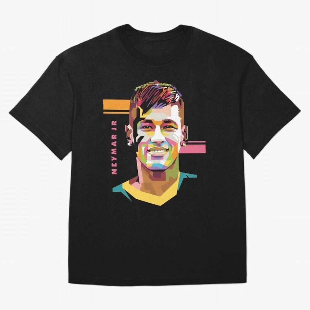 Neymar Jr Football Classic T-Shirt Support Your Favorite Stars during Global Football Passion for FIFA World Cup 2026 USA Canada Mexico, Driven by Messi, Neymar and Mbappe, Brazil, Match Day Excitement, Supporter Culture, Golden Goals and Global