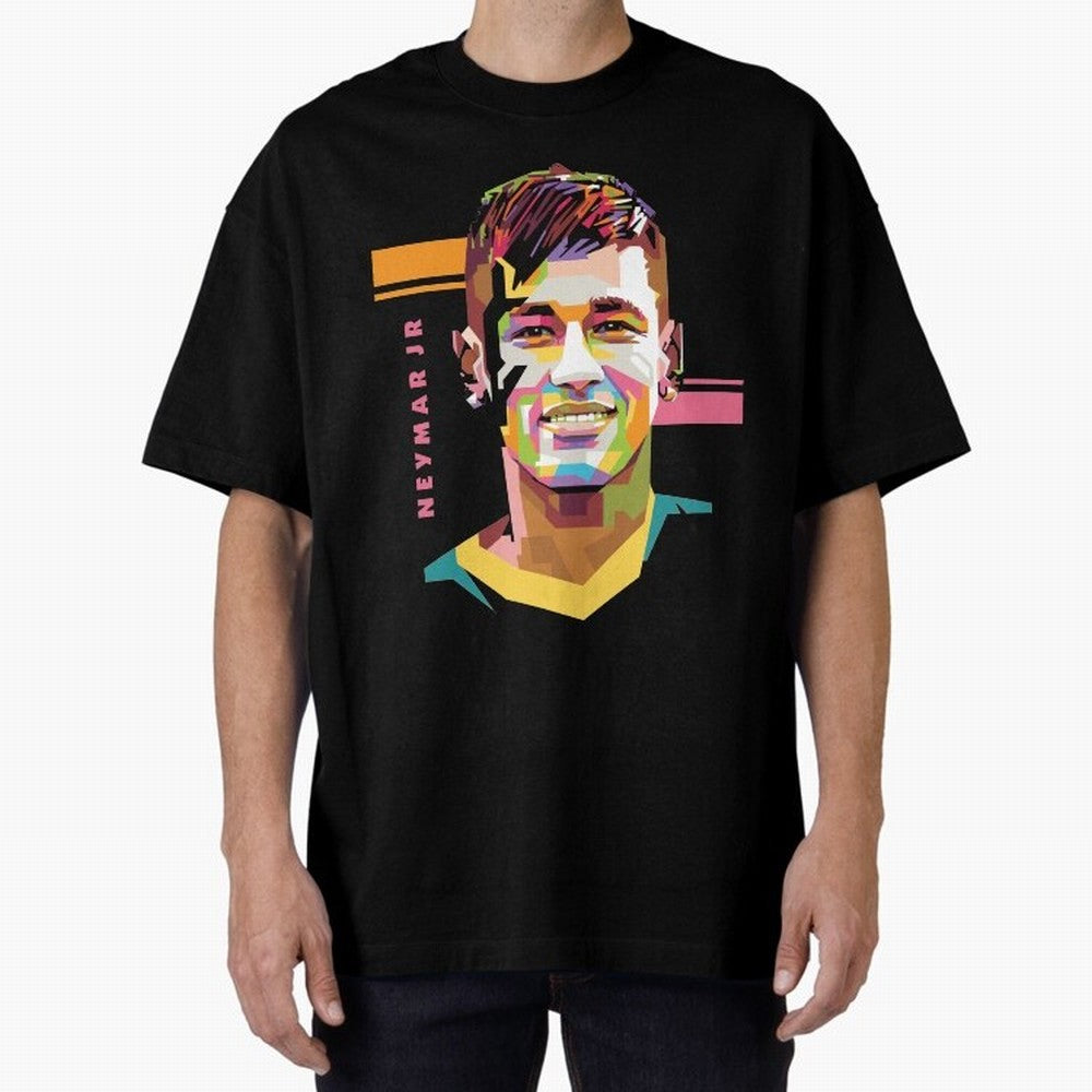Neymar Jr Football Classic T-Shirt Support Your Favorite Stars during Global Football Passion for FIFA World Cup 2026 USA Canada Mexico, Driven by Messi, Neymar and Mbappe, Brazil, Match Day Excitement, Supporter Culture, Golden Goals and Global