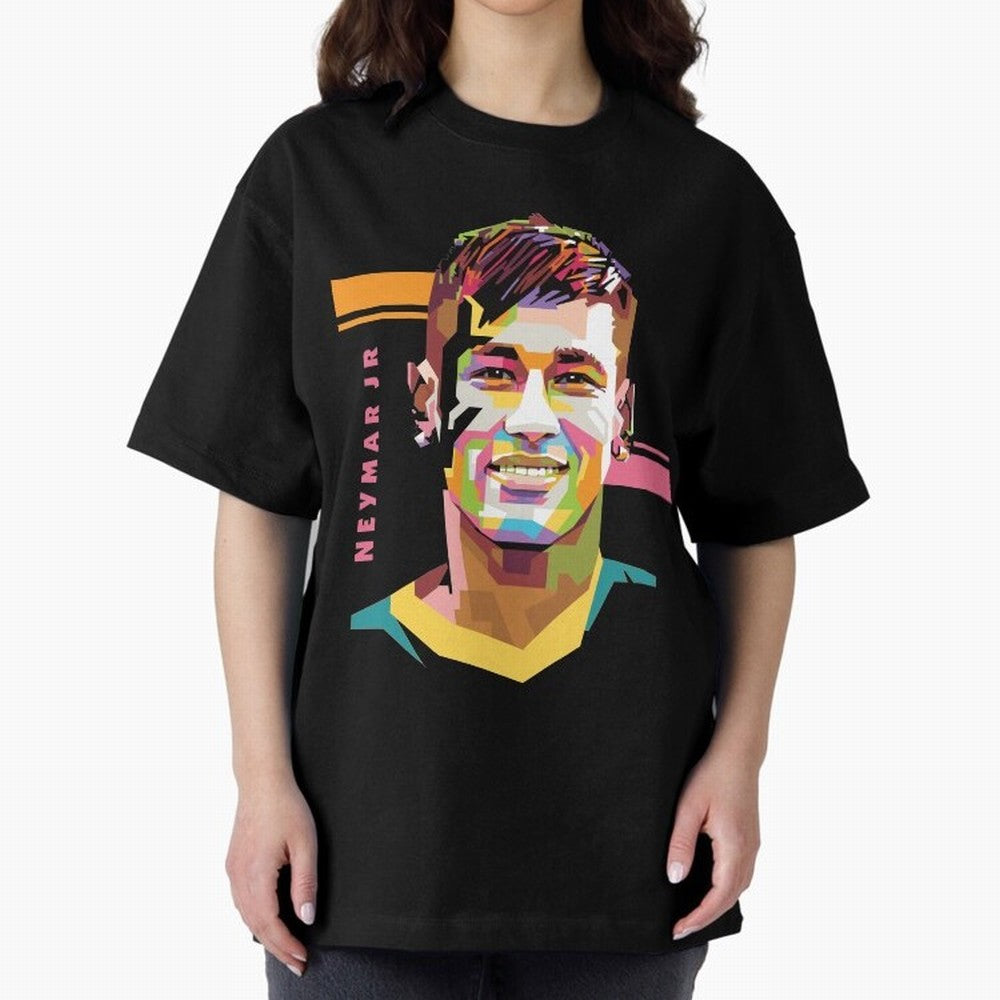 Neymar Jr Football Classic T-Shirt Support Your Favorite Stars during Global Football Passion for FIFA World Cup 2026 USA Canada Mexico, Driven by Messi, Neymar and Mbappe, Brazil, Match Day Excitement, Supporter Culture, Golden Goals and Global