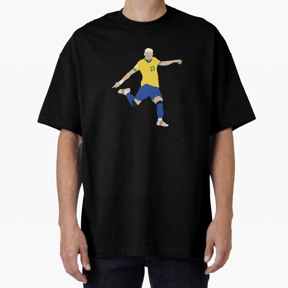 Brazilian football player neymar Classic T-Shirt Follow Every Goal of FIFA World Cup 2026 Group Stage for Fans of Neymar and Brazil, Portugal and Argentina, Bringing Championship Spirit, Famous Goals, Roaring Crowds and International Football