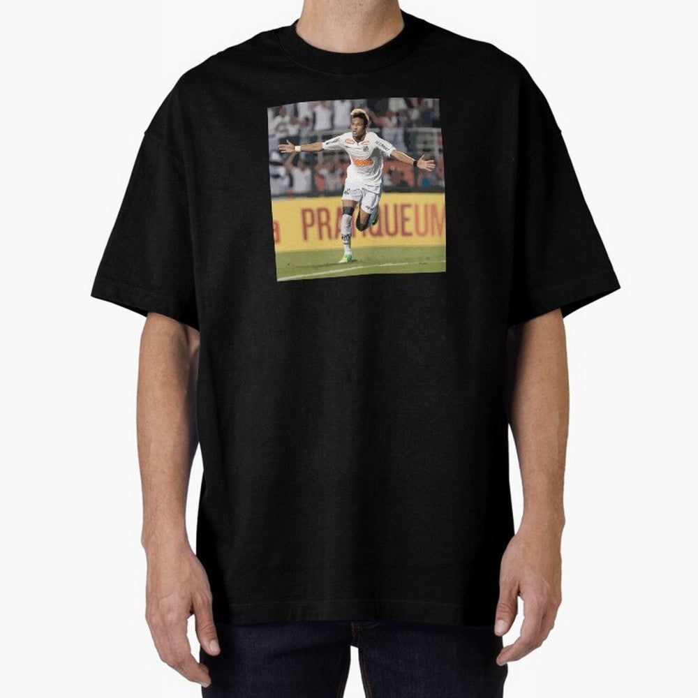Neymar of Santos celebrating Classic T-Shirt Celebrate the Biggest Stage of FIFA World Cup 2026 USA Canada Mexico Made for Haaland, Argentina Energy, Goal Celebration Energy, Supporter Heritage, Football Icons and Worldwide Tournament Joy; Ideal
