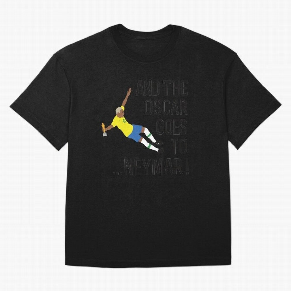 Neymar Diving Oversized T-Shirt Honor Match Day Hype around FIFA World Cup 2026 USA Canada Mexico, Haaland, Argentina, Stadium Chants, National Pride, Trophy Dreams and Unforgettable Football Memories; Perfect for People Who Love Argentina, Brazil,