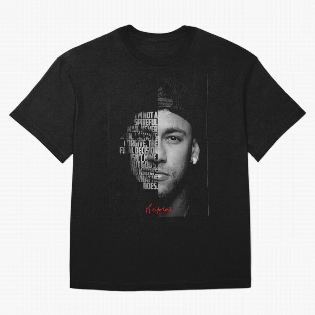 Black and white Neymar Jr quote. Classic T-Shirt Turn Football Passion into Global Football Passion for FIFA World Cup 2026, Inspired by Messi, CR7 and Mbappe, England and Germany, Game Day Rituals, Football Legends, Country Pride and the Road to