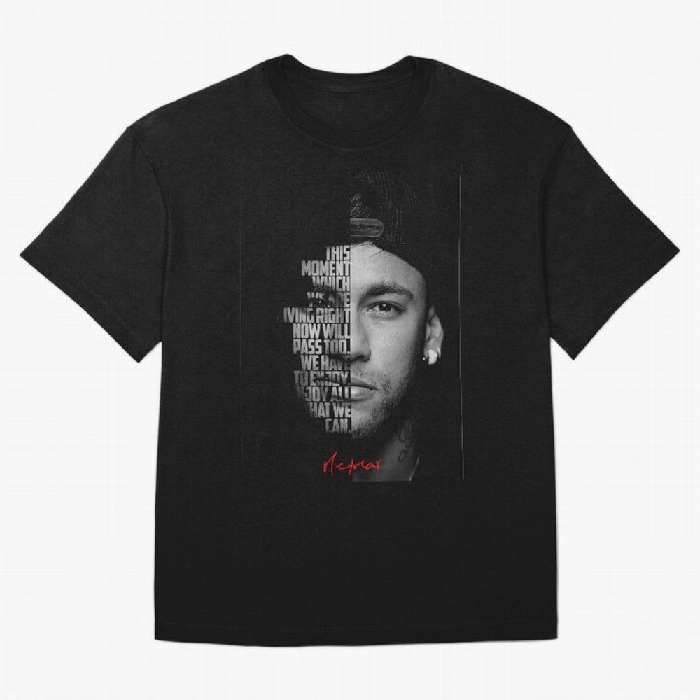 Black and white Neymar Jr quote. Classic T-Shirt Represent Football Lovers during FIFA World Cup 2026 Group Stage Spirit, Centered on England, Haaland and Mbappe, Tournament Hype, Historic Matchups, Family Viewing Parties and Global Sports Pride;
