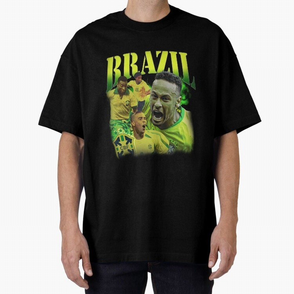 Neymar Brazil Vintage Essential T-Shirt Celebrate Unforgettable Nights in the FIFA World Cup 2026 USA Canada Mexico Journey through Mbappe and Neymar Highlights, France Pride, Football Passion, Legendary Performances, Festival Vibes and Supporter