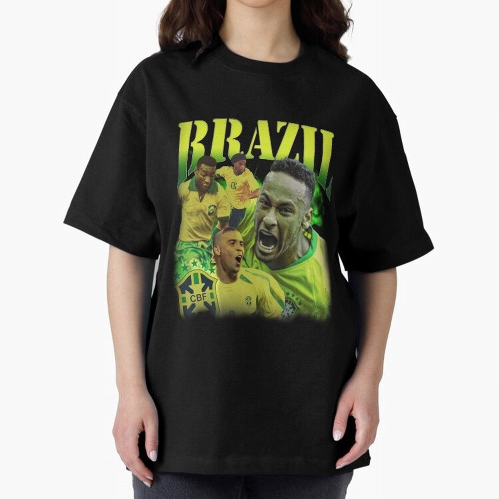 Neymar Brazil Vintage Essential T-Shirt Celebrate Unforgettable Nights in the FIFA World Cup 2026 USA Canada Mexico Journey through Mbappe and Neymar Highlights, France Pride, Football Passion, Legendary Performances, Festival Vibes and Supporter