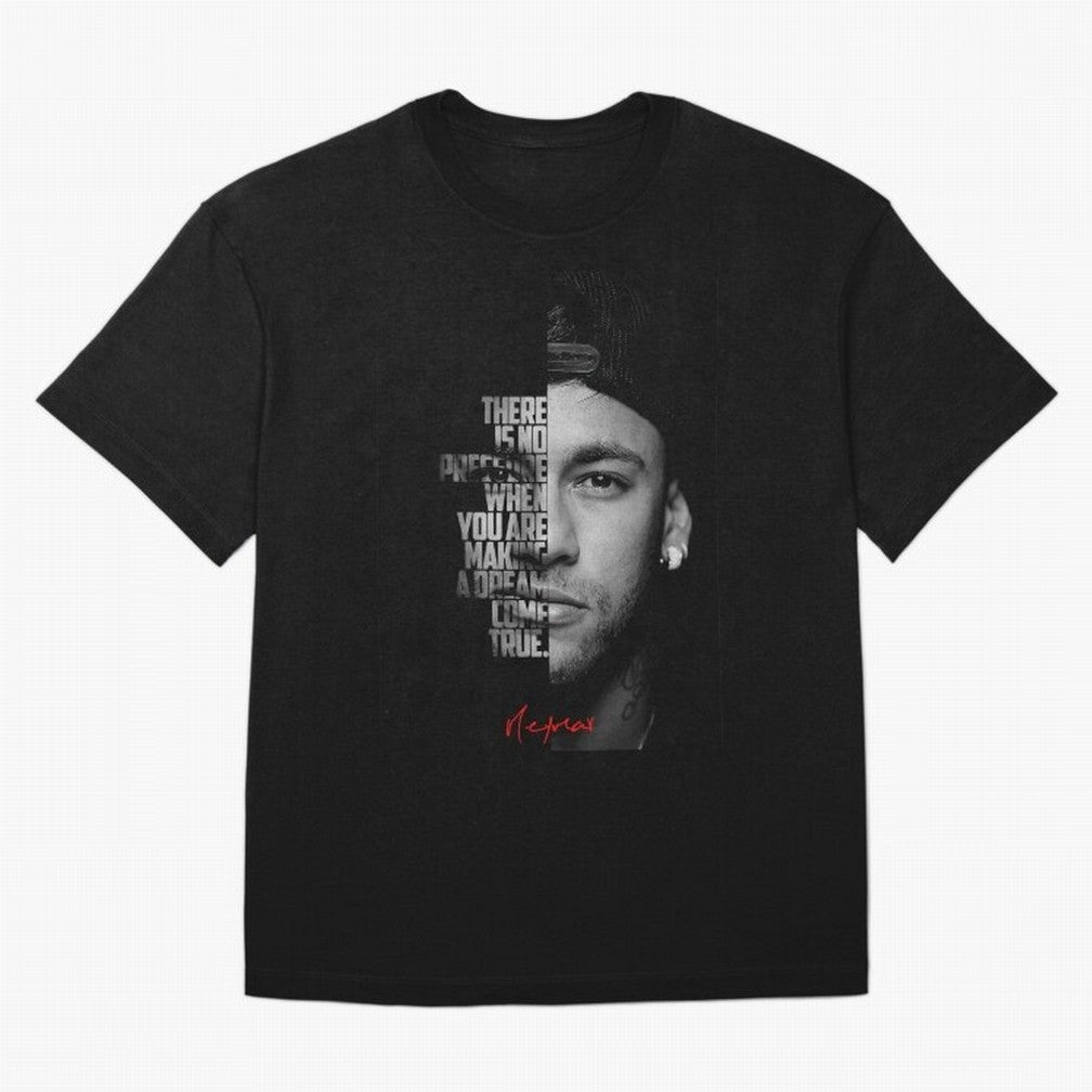Black and white Neymar Jr quote. Classic T-Shirt Live for the Drama of Match Day Hype around FIFA World Cup 2026 USA Canada Mexico, Haaland, England and Germany, Football Passion, Legendary Performances, Festival Vibes and Supporter Community;