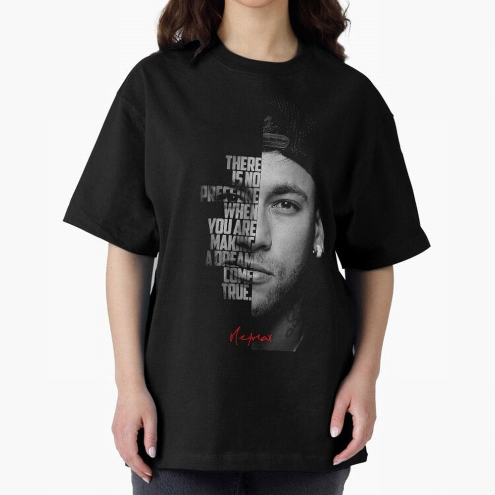 Black and white Neymar Jr quote. Classic T-Shirt Live for the Drama of Match Day Hype around FIFA World Cup 2026 USA Canada Mexico, Haaland, England and Germany, Football Passion, Legendary Performances, Festival Vibes and Supporter Community;