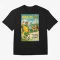 Brazil Rio de Janeiro Christ the Redeemer Sugarloaf Mountain FIFA World Cup 2026 Football Celebration Classic T-Shirt Mark Global Football Passion for FIFA World Cup 2026, Capturing Cristiano Ronaldo, England and Germany, Classic Soccer Heritage,
