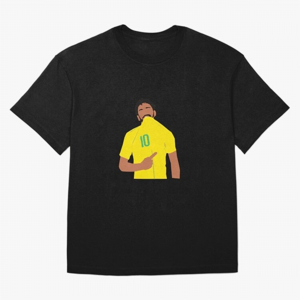 Neymar Jr Oversized T-Shirt Bring Home Match Day Hype around FIFA World Cup 2026, Messi and Cristiano Ronaldo, France and Portugal, Supporter Pride, Iconic Celebrations, Legendary Names and Global Match Day Energy; Great for Supporters Who Love
